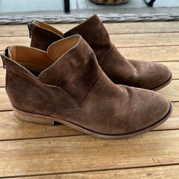 Kork-Ease Renny Brown Suede Ankle Boots 9.5 - Picture 2 of 9